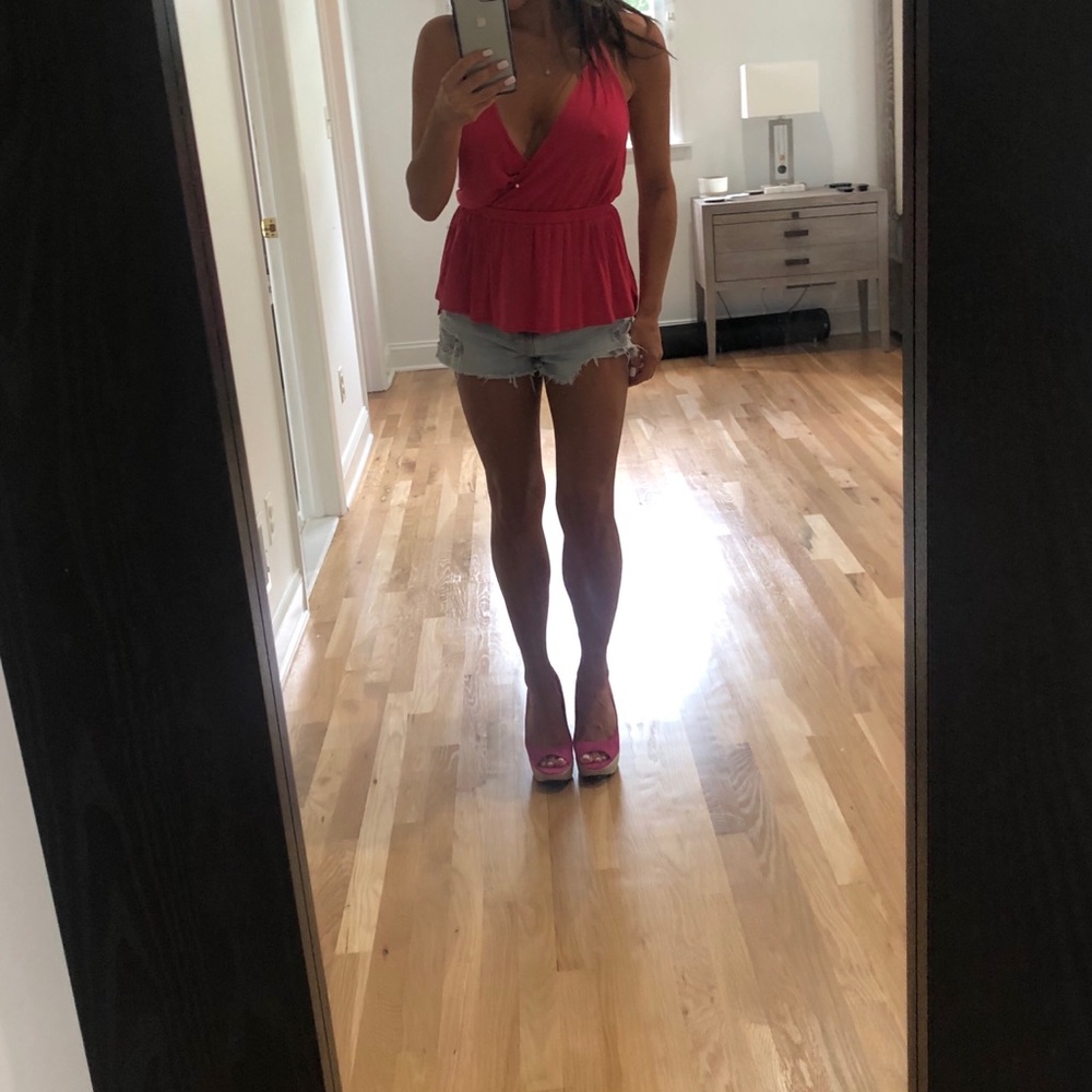 Pink shirt new never worn out